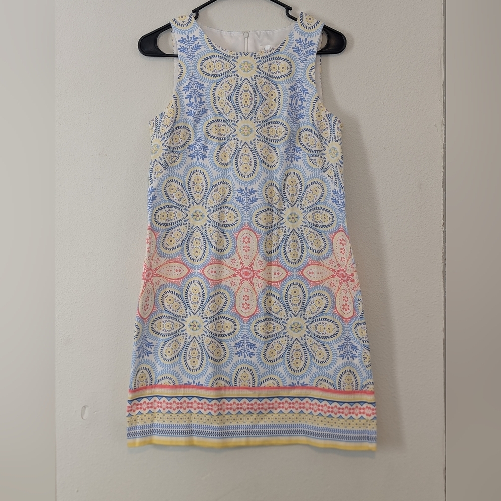 Floral Patterned Sleeveless Dress London Times